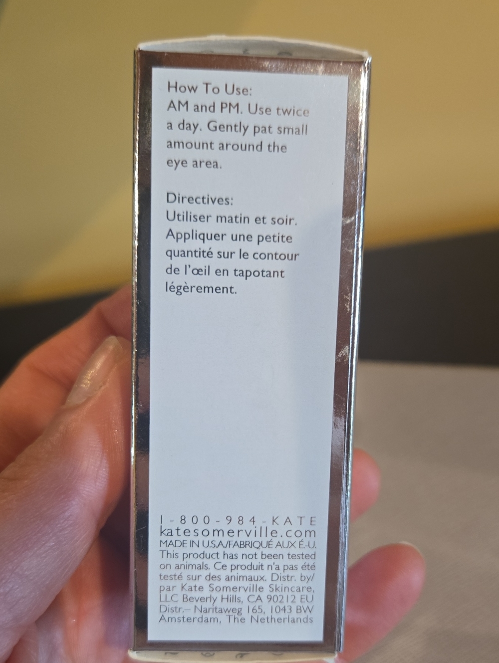 Kate Somerville Line Release Under Eye Repair Cream NIB Anti-Aging 0.5 oz - Picture 4 of 9